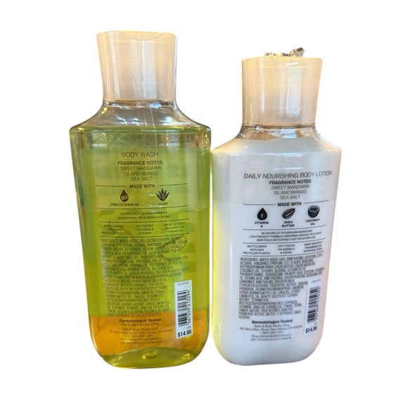 Bath & Body Works Island Margarita Body Wash & Lotion Set - Picture 2 of 4